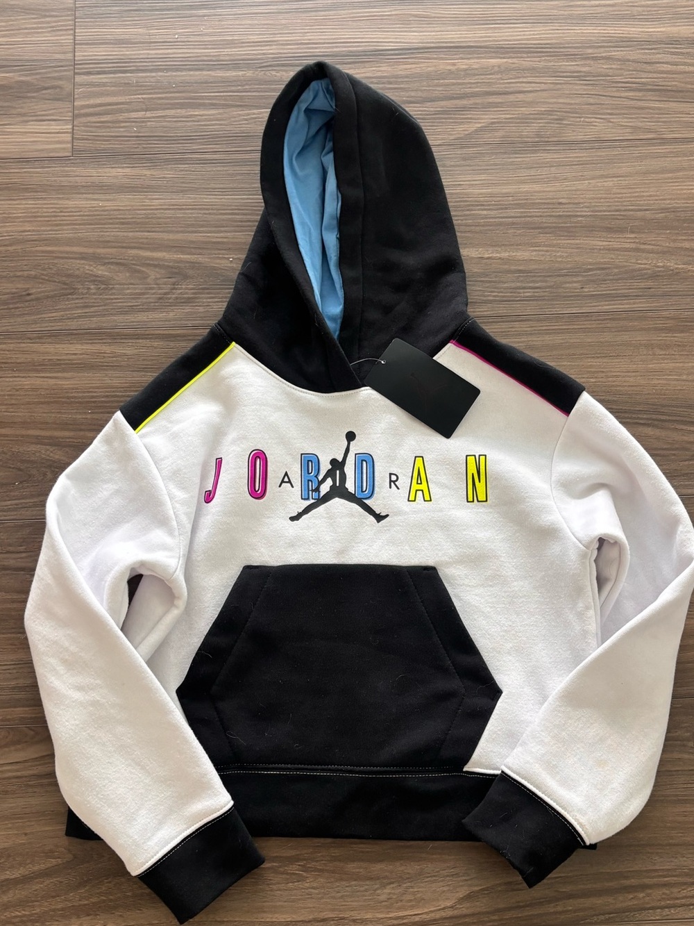 Girls Nike Jordan Cropped Hoodie NWT small